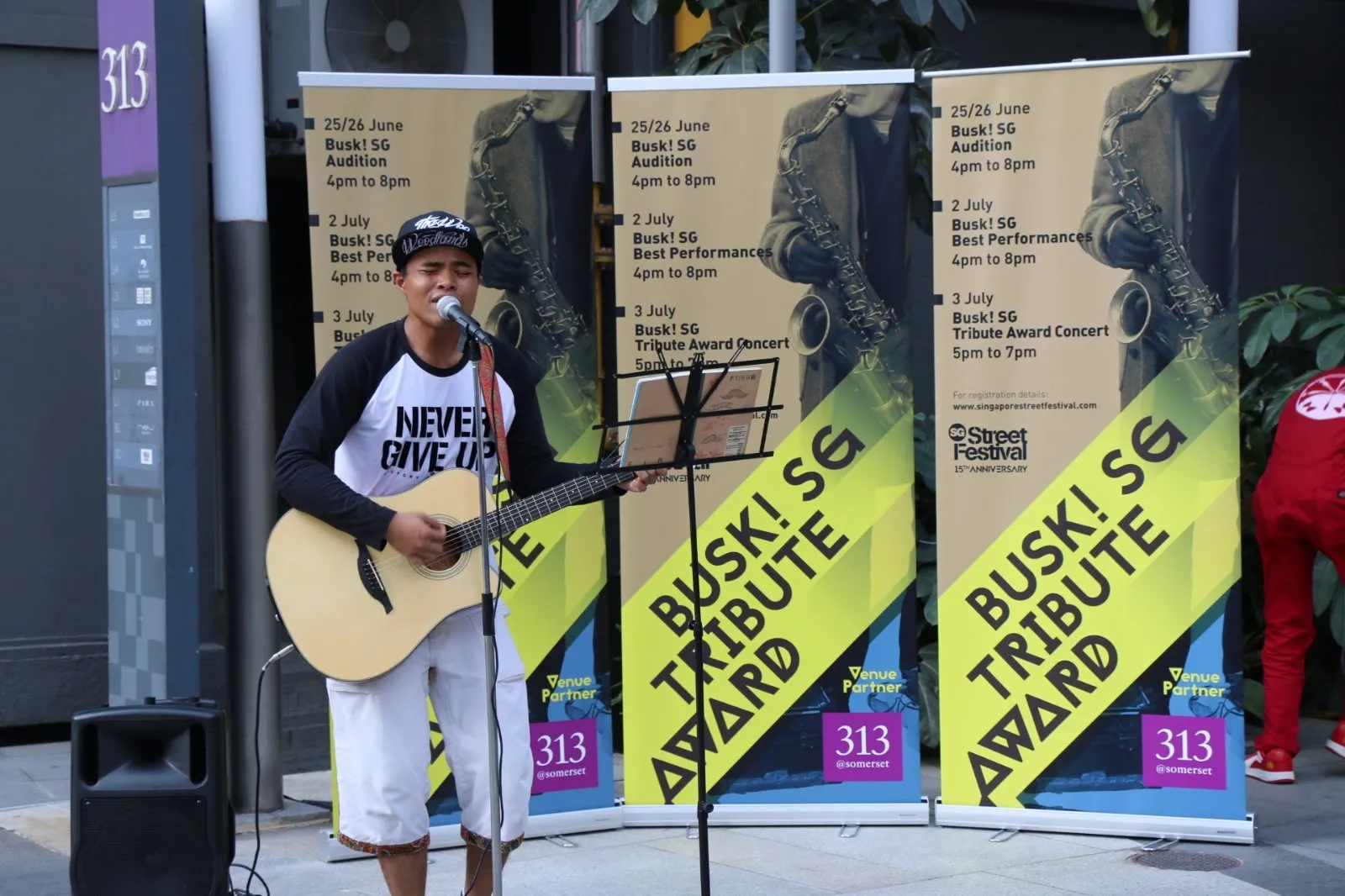 Busking in Singapore