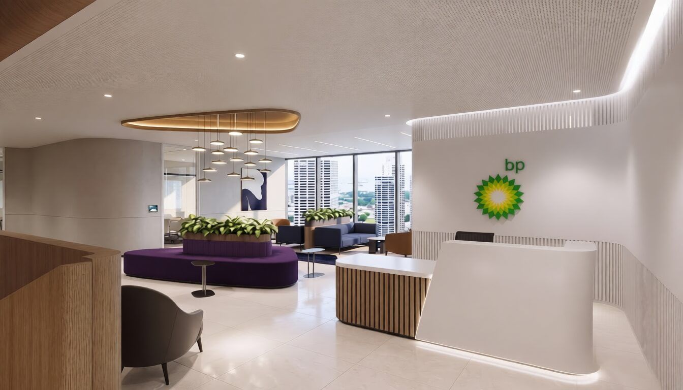 Portfolio photograph from the BP Office Singapore project.