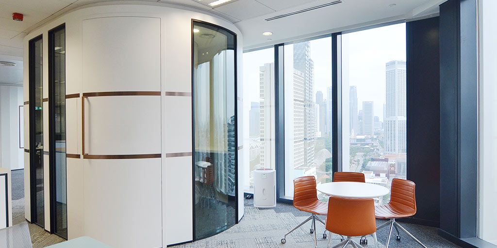 Estee Lauder Singapoire at the Estee Lauder Offices project.