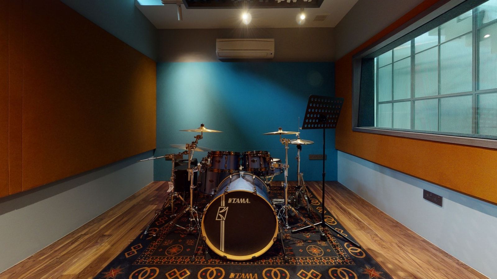 Mayfield Avenue Drum Room Photo 3 at the Mayfield Avenue Drum studio project.