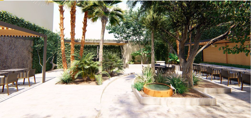 Portfolio photograph from the Fera Palma Restaurant project.