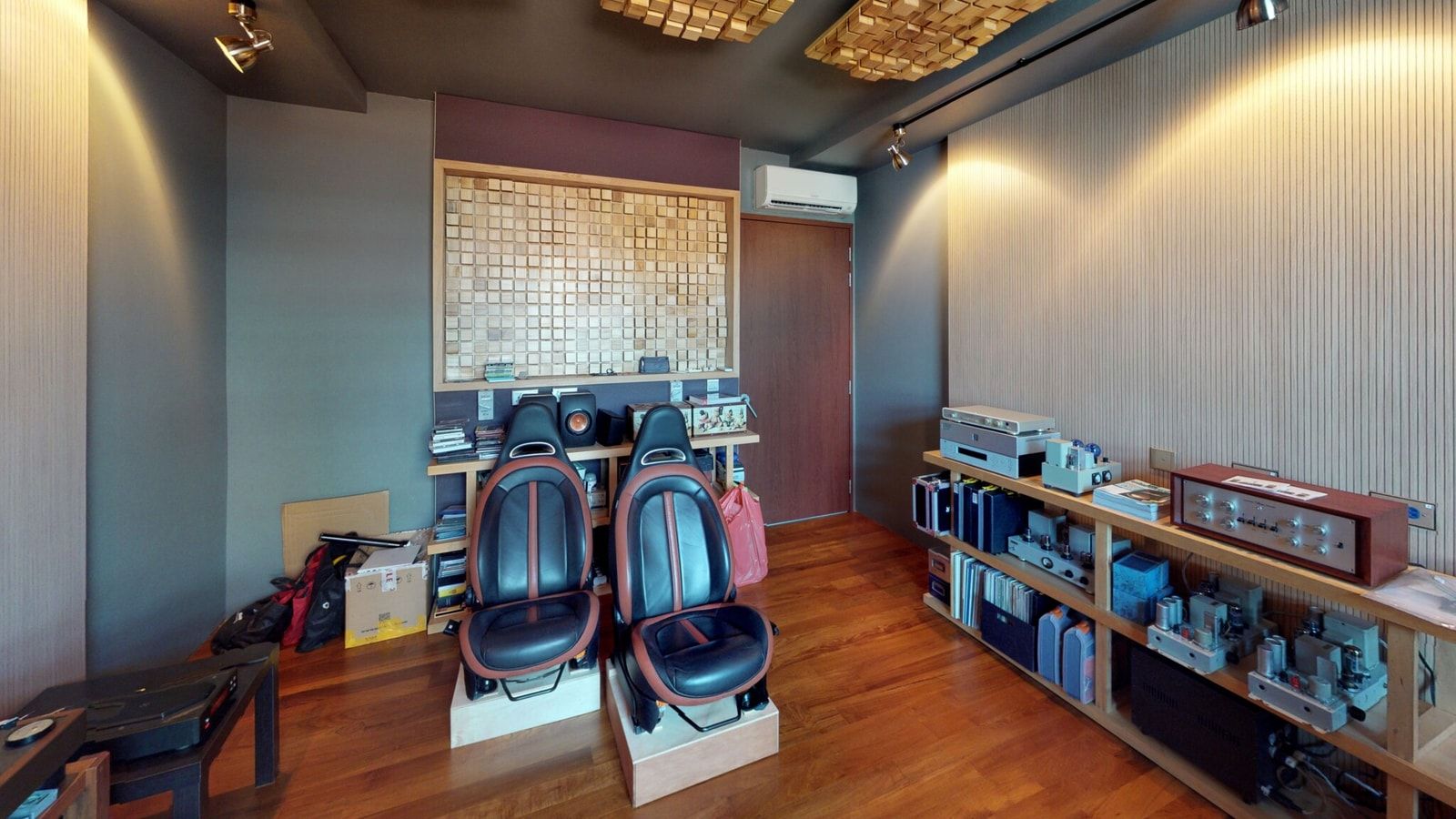 Buloh Perindu Audiophile Room Bedroom 1 at the Buloh Perindu Audio Room project.