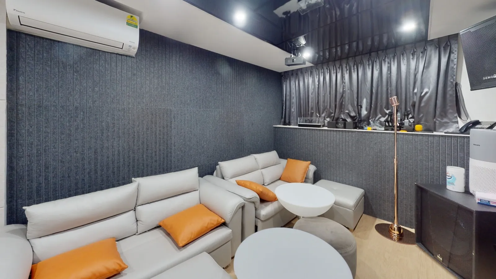 Bartley KTV Room After Living Room at the Penthouse KTV Room project.