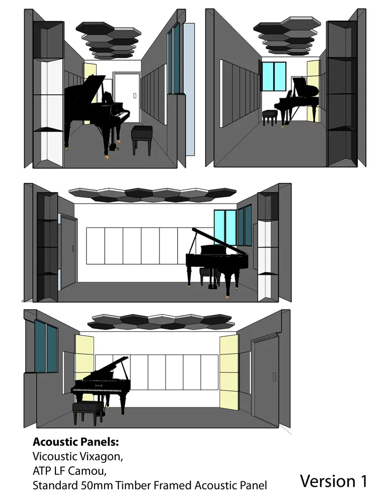 Acoustic Treatment Plan Version 1