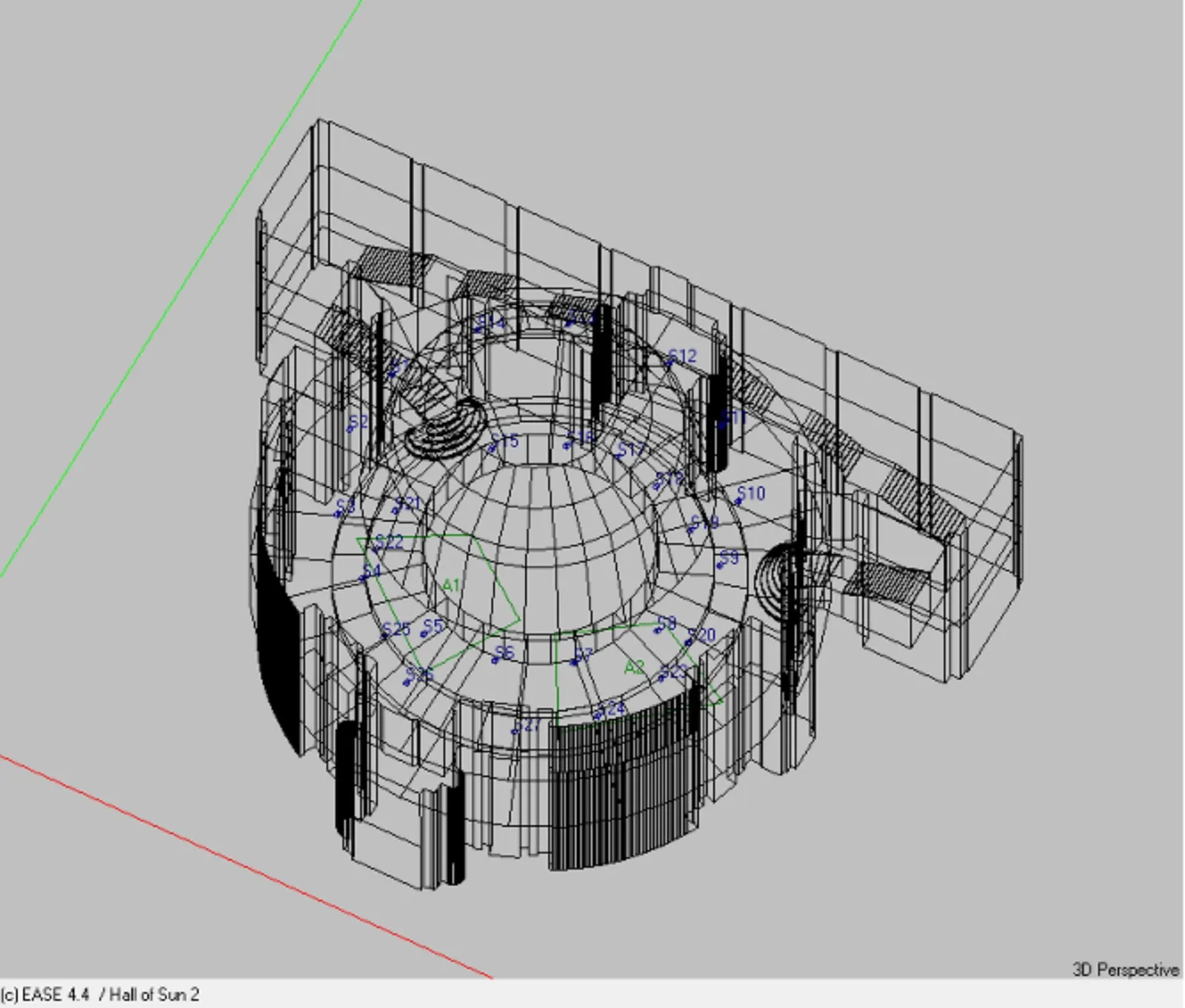 Hall Of Sun 2 at the Egypt Multipurpose Halls project.