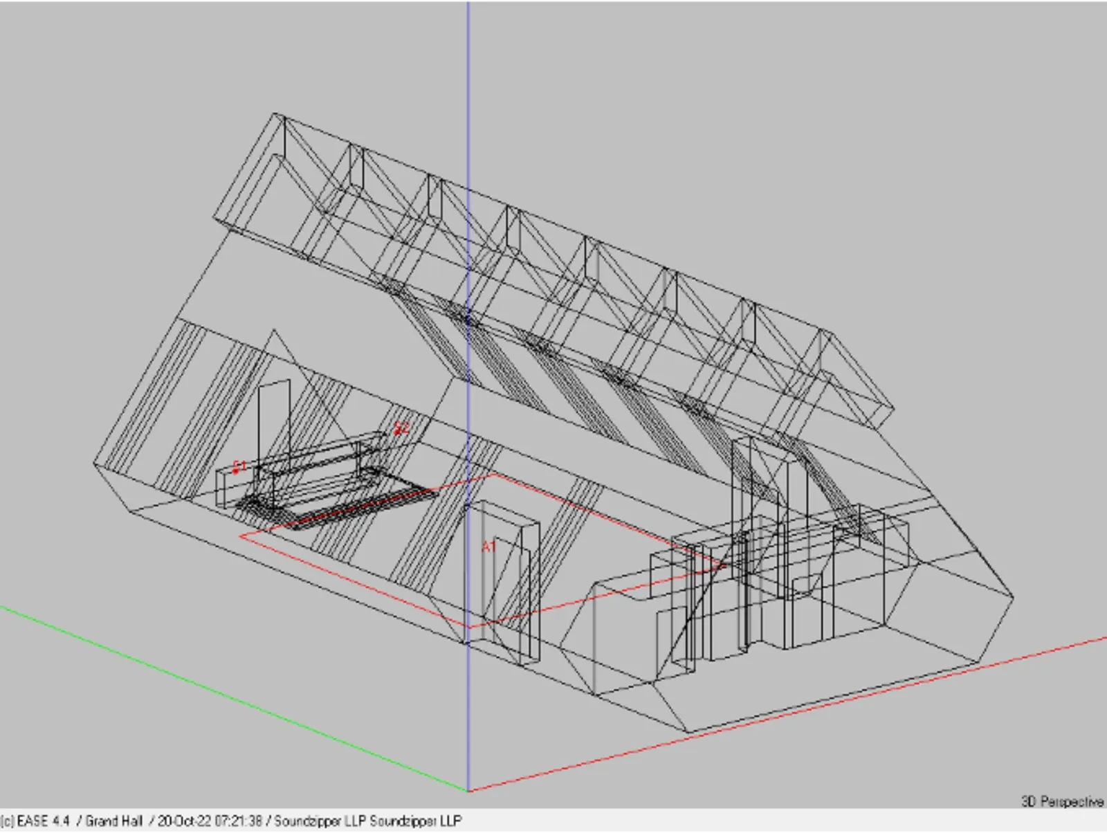 Grand Hall 2 at the Egypt Multipurpose Halls project.