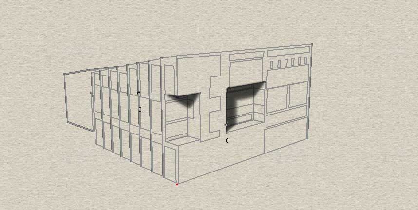 Canossaville Hall architectural acoustic model.